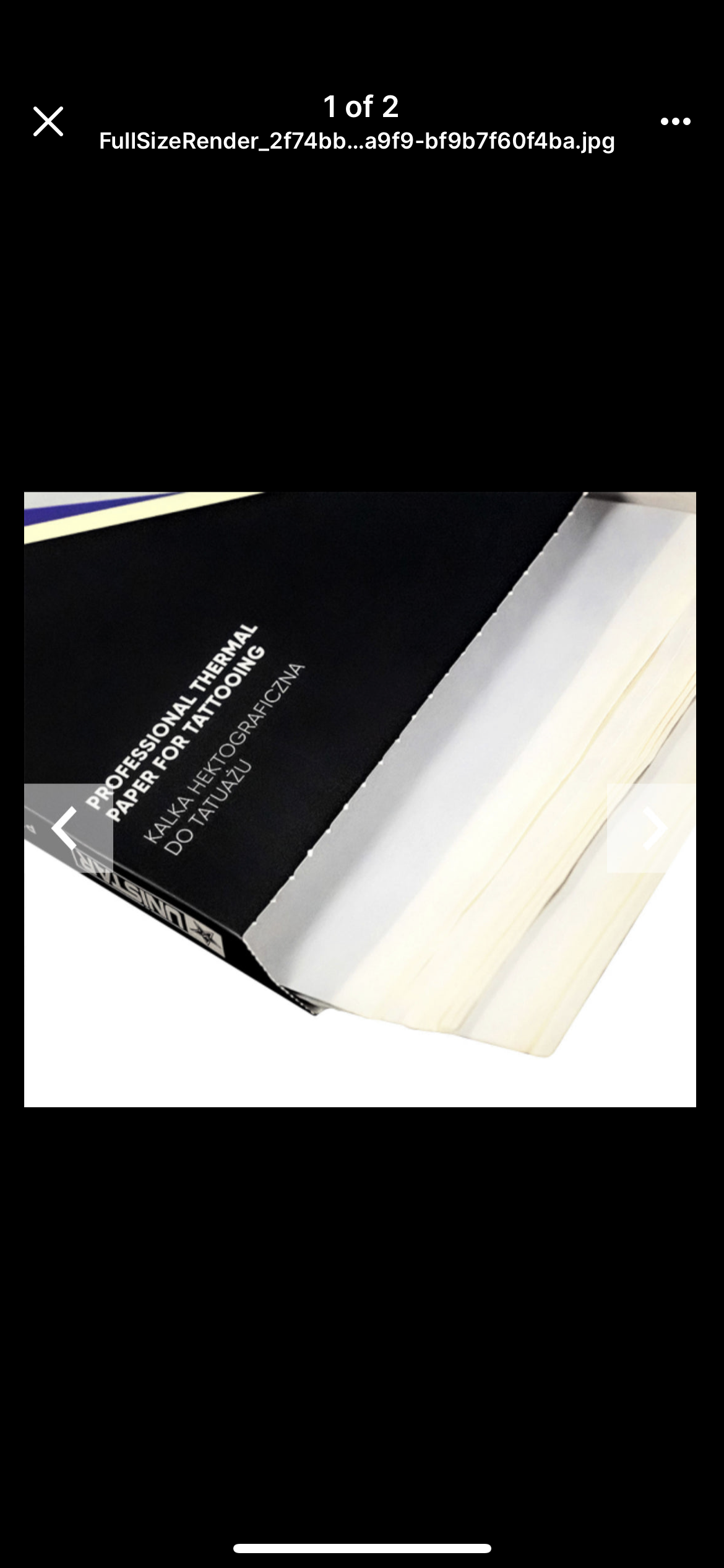 Box of 100 UNISTAR® Professional Thermal Paper - Purple