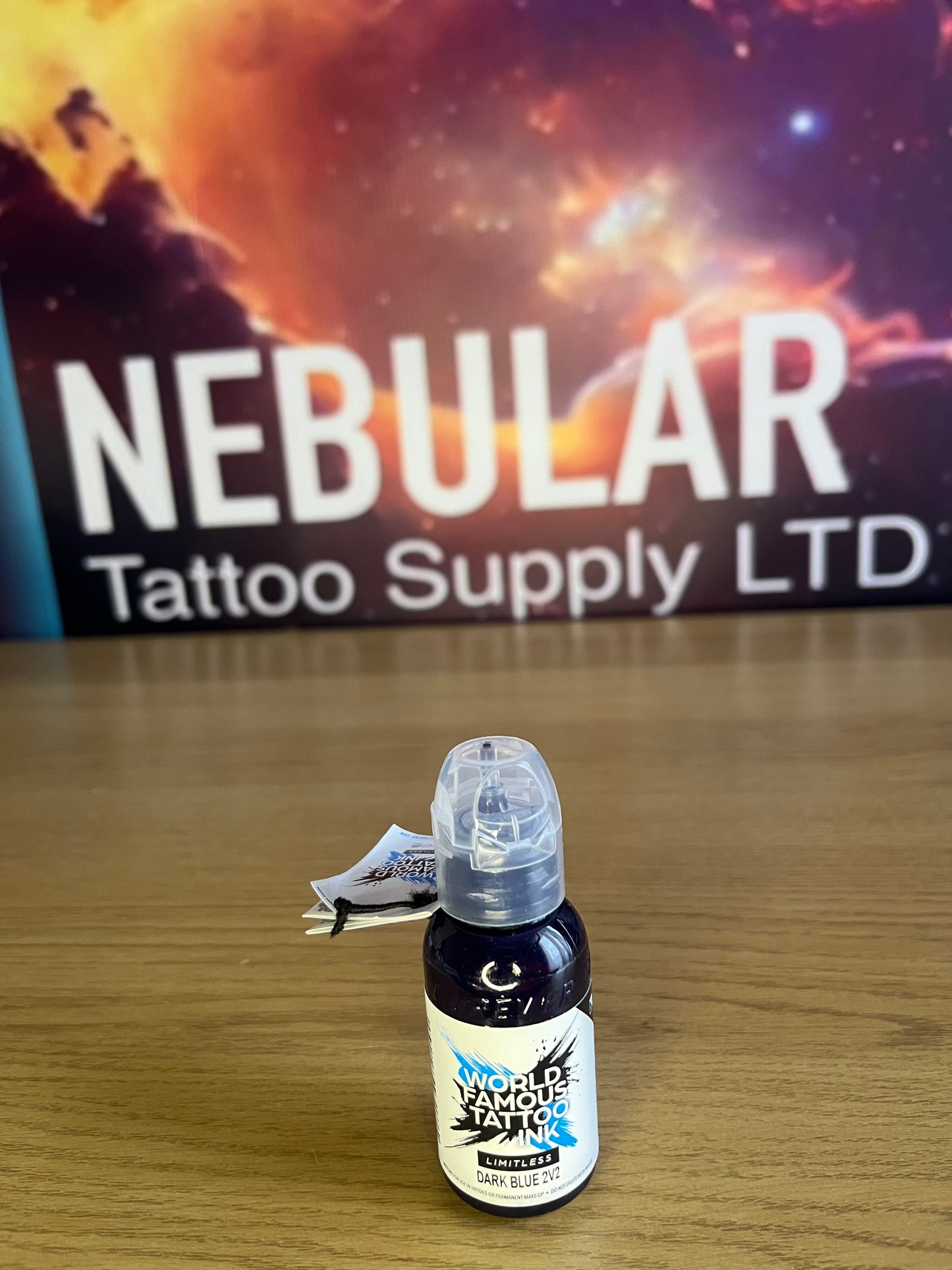 World Famous Limitless Tattoo Ink - Dark blue2 v2 30ml