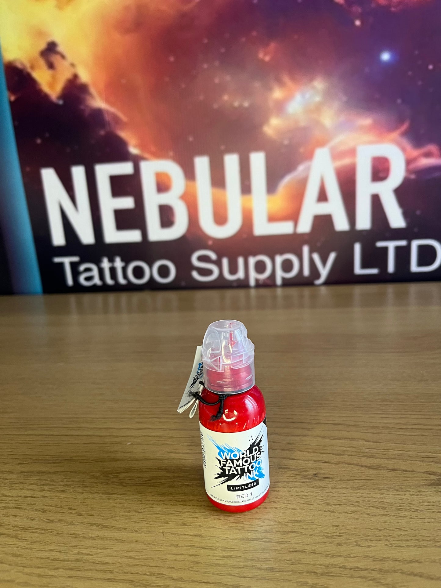 World Famous Limitless Tattoo Ink - Red 1 30ml