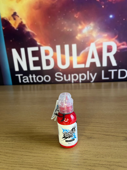 World Famous Limitless Tattoo Ink - Red 1 30ml