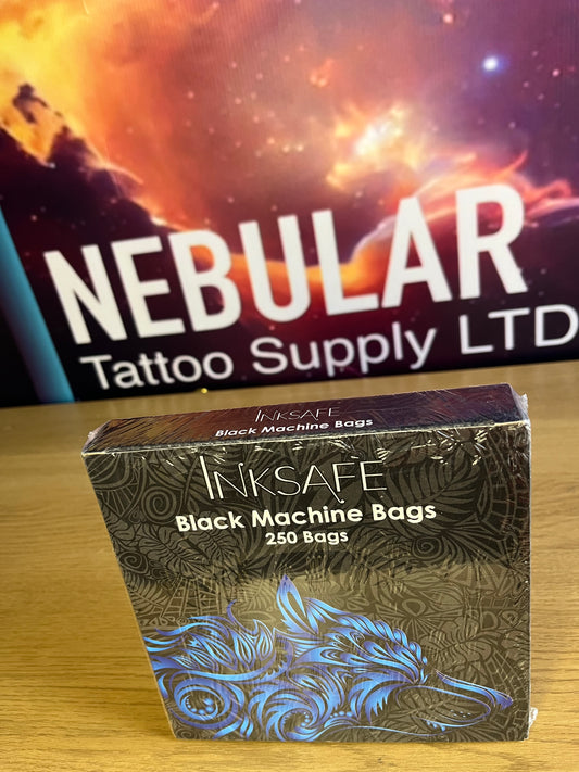 Inksafe Black Machine Bags x 250 (without elastic)