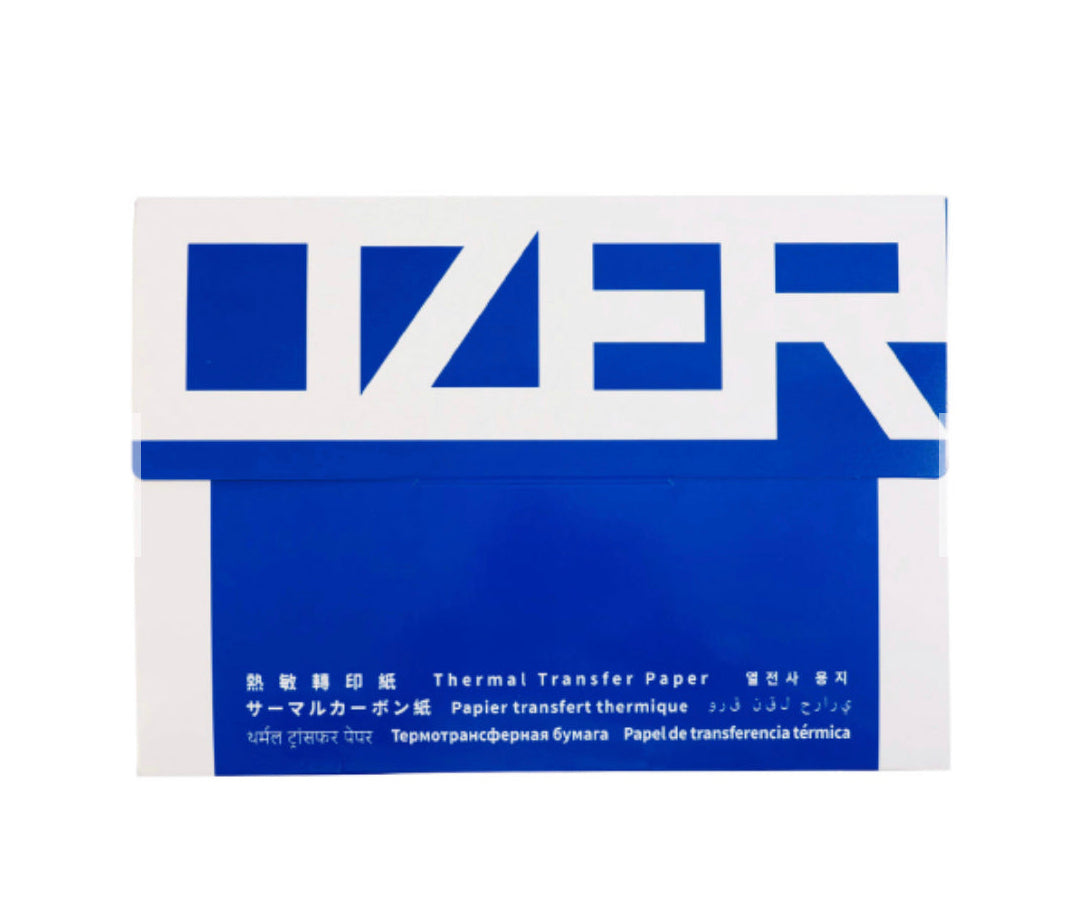 Box of 100 OZER Thermal Transfer Paper