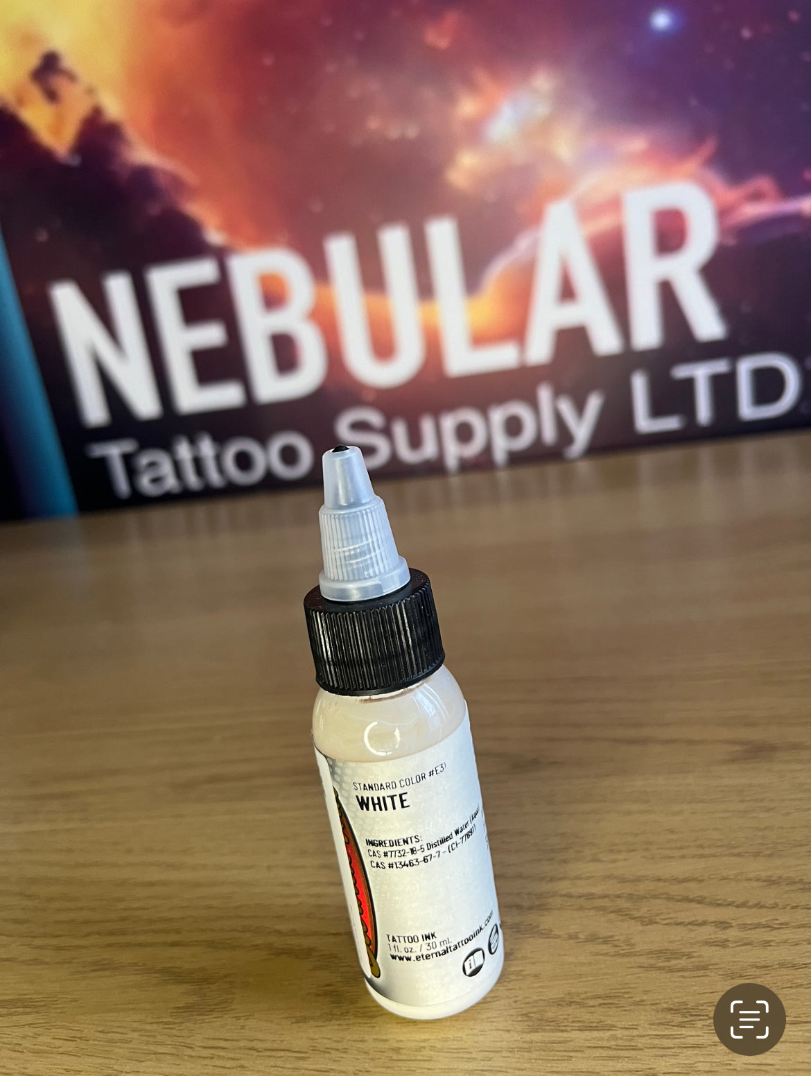 Eternal Ink White 30ml (1oz)