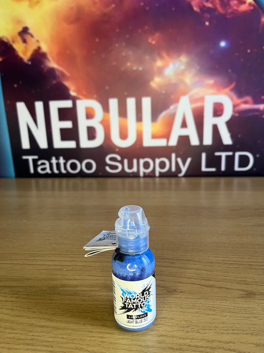World Famous Limitless Tattoo Ink - Light Blue2 V2 30ml
