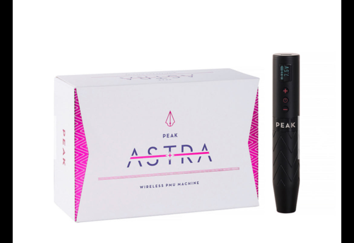 Peak Astra - Wireless Pen PMU Machine with Adjustable Stroke - Raven