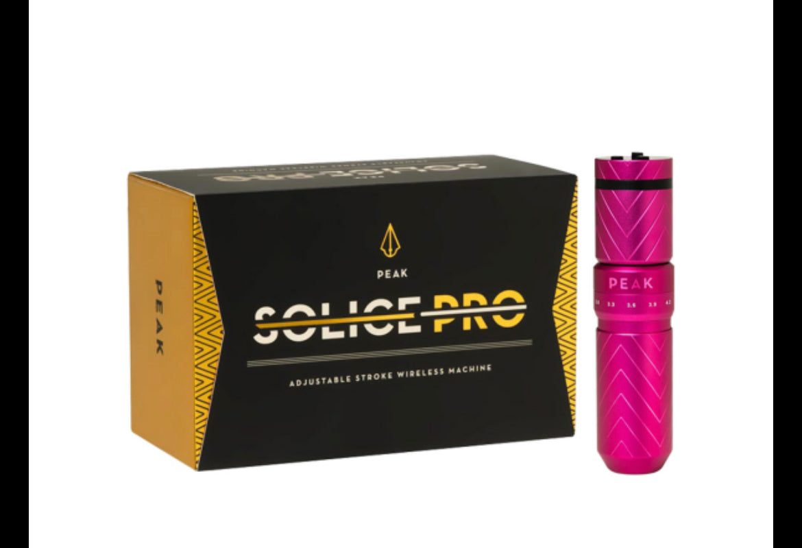 Peak Solice Pro - Wireless Pen Tattoo Machine with Adjustable Stroke