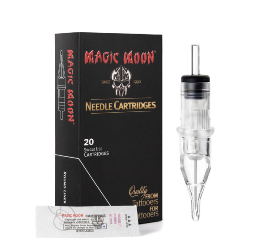 1209 Round Liner Magic Moon Cartridges 0.35MM Long Taper Box of 20