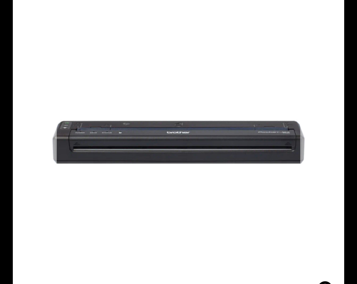 Brother PocketJet PJ-863 MFI A4 Thermal Mobile Printer, 300DPI, USB & Bluetooth (UK Lead)