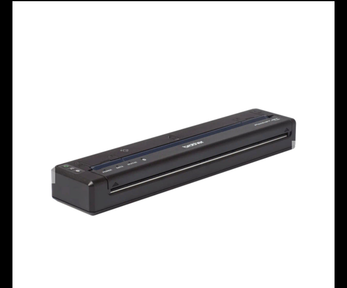 Brother PocketJet PJ-863 MFI A4 Thermal Mobile Printer, 300DPI, USB & Bluetooth (UK Lead)