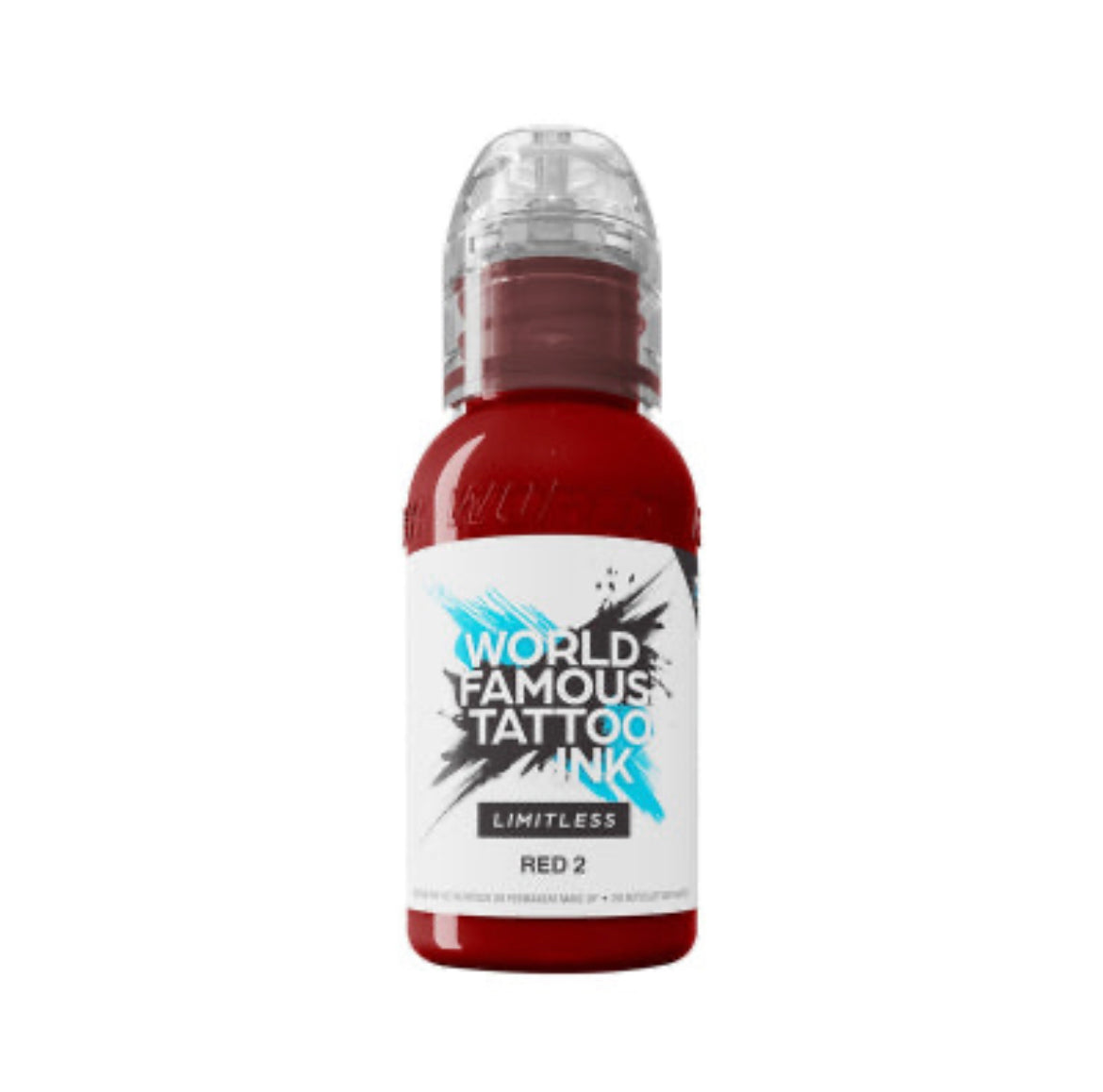 World Famous Limitless Tattoo Ink - Red2 30ml