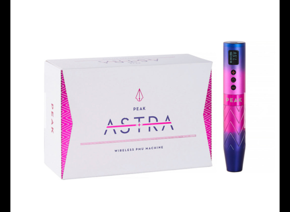 Peak Astra - Wireless Pen PMU Machine with Adjustable Stroke - Cosmic Candy