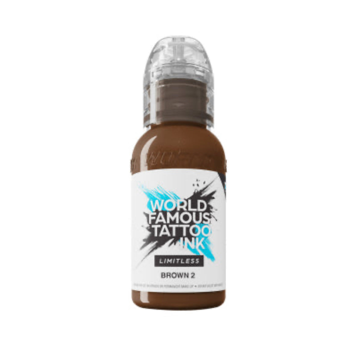 World Famous Limitless Tattoo Ink - brown2 30ml