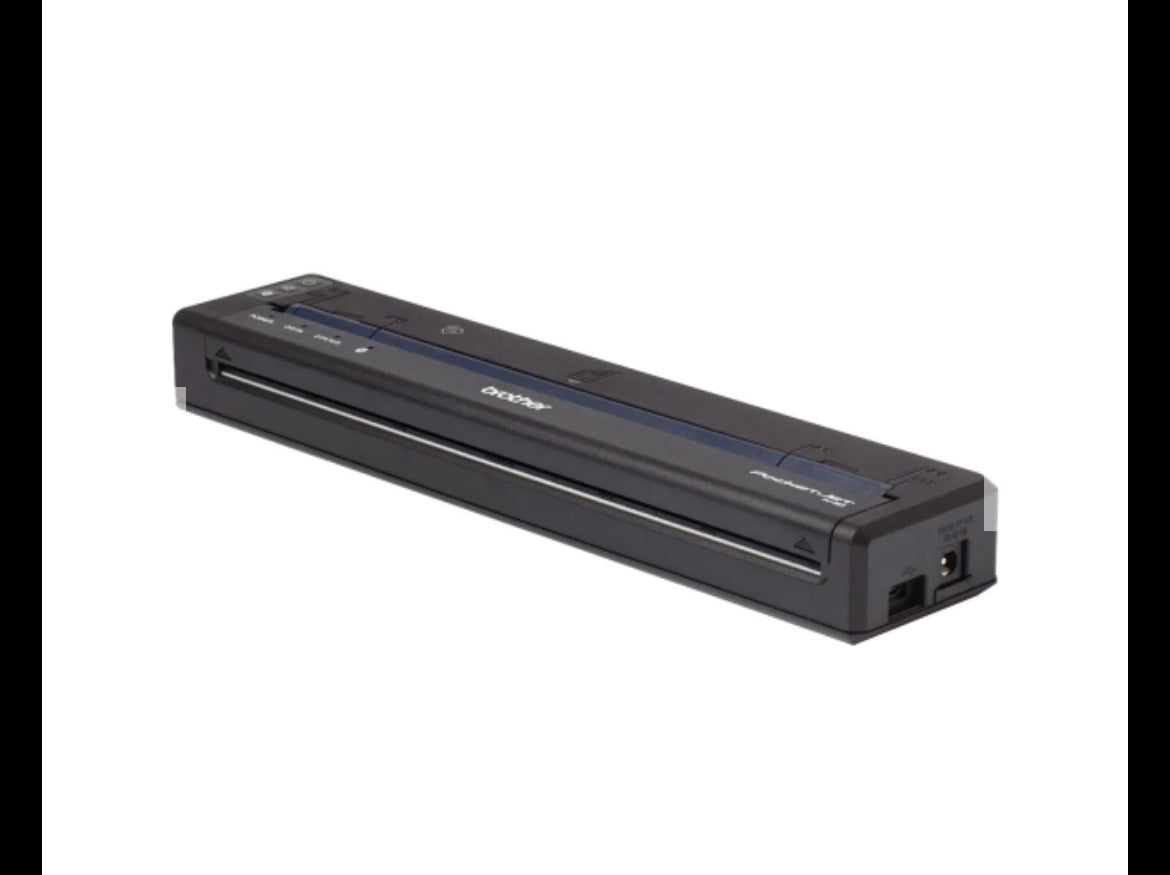 Brother PocketJet PJ-863 MFI A4 Thermal Mobile Printer, 300DPI, USB & Bluetooth (UK Lead)
