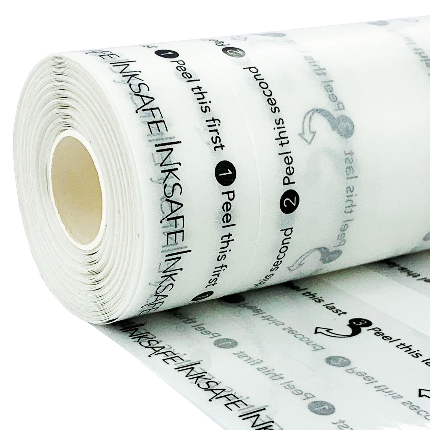 Inksafe Transparent Tattoo film roll 15cm x 10cm
