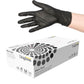 powder free disposable Black Pearl Nitrile  gloves, size medium 100 peices