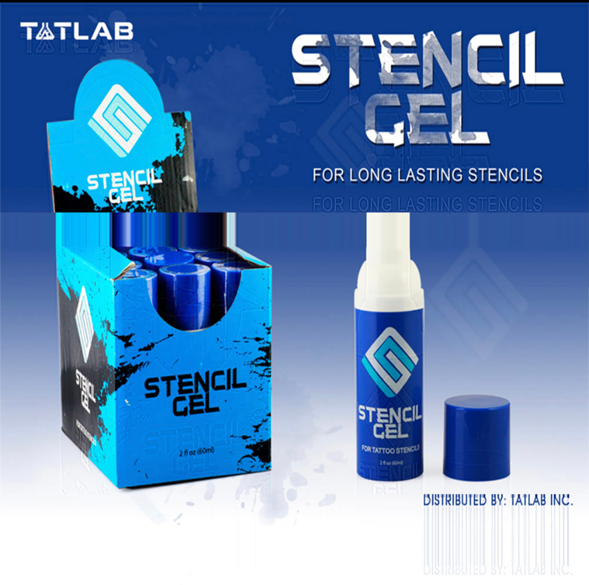 Tattoo Stencil Gel  Transfer Solution 60ml