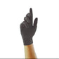 powder free disposable Black Pearl Nitrile uni gloves, size small 100 pieces