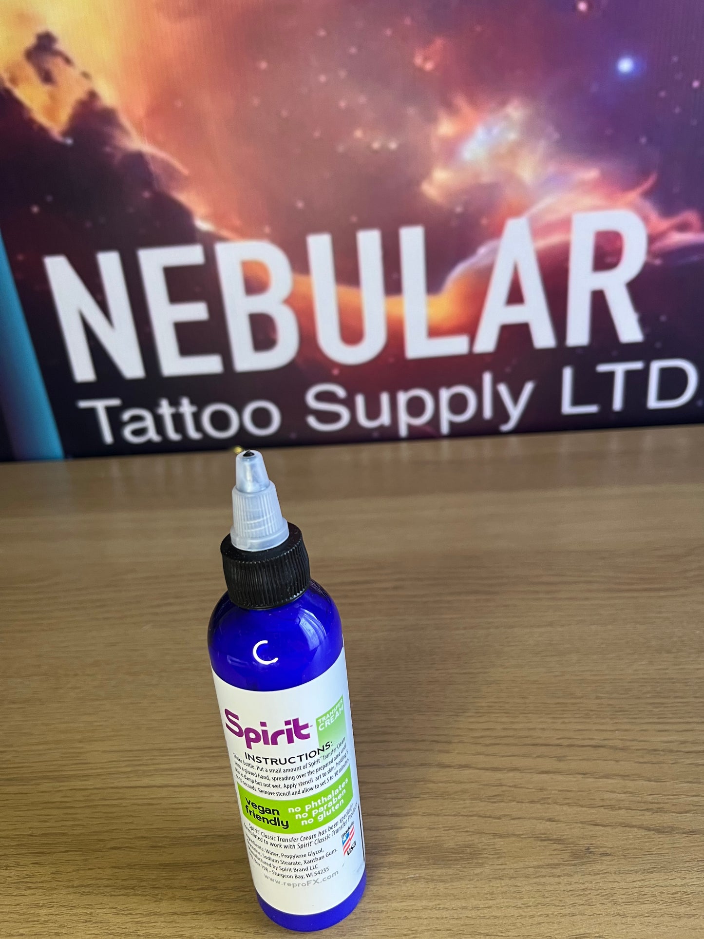 Spirit Stencil Cream Tattoo Transfer Solution 1 oz