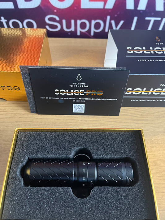 Peak Solice Pro - Wireless Pen Tattoo Machine with Adjustable Stroke