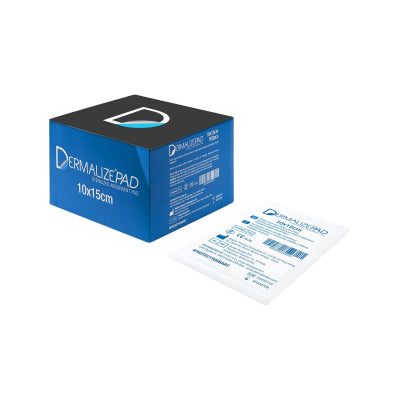 Dermalize Pad - Sterilised Absorbent Pads 10 x 15 cm - Box of 100
